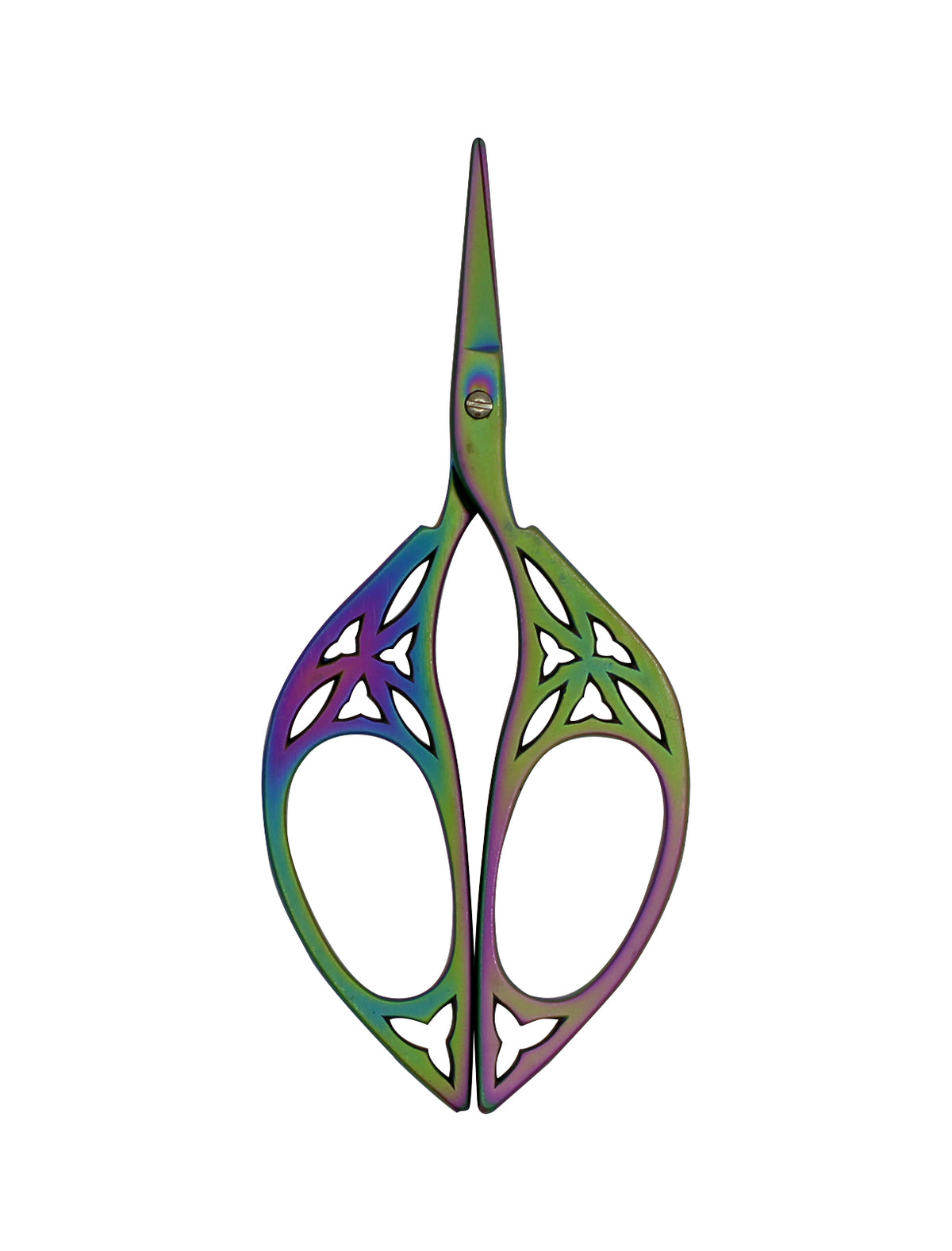 Tijera de bordar 10 cm morado-verde Cose 712035
