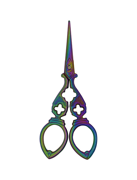 Tijera de bordar decorativa 11 cm tornasolada Cose 712036