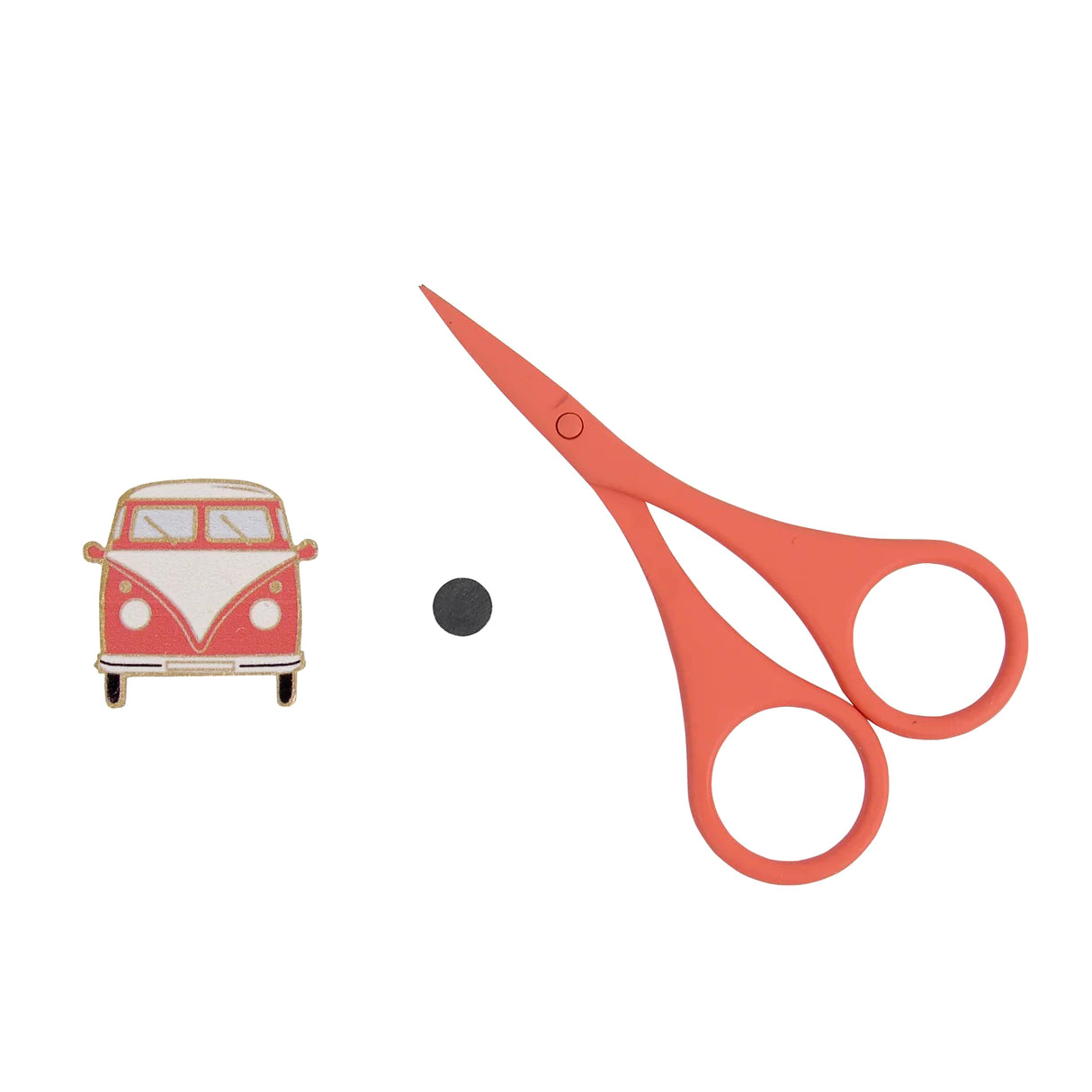 Pack Tijera e Imán para Agujas - DMC U2362 Coral