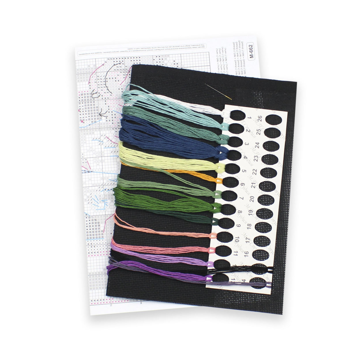 Cross Stitch Kit "Fern Blossom" SM-662 by MP Studia