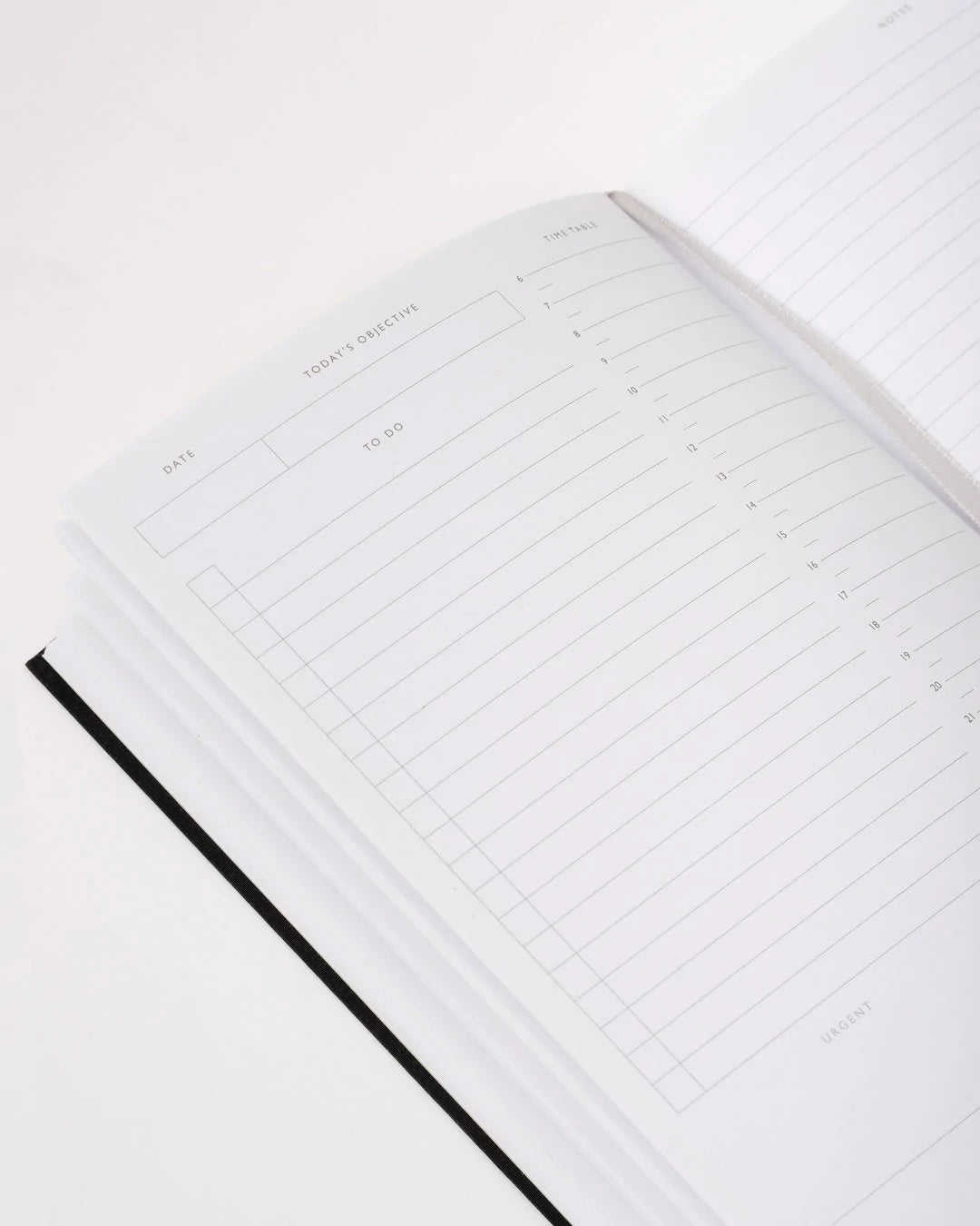 Agenda quotidien de fleurs d'automne bleu vif - Ohh Deer