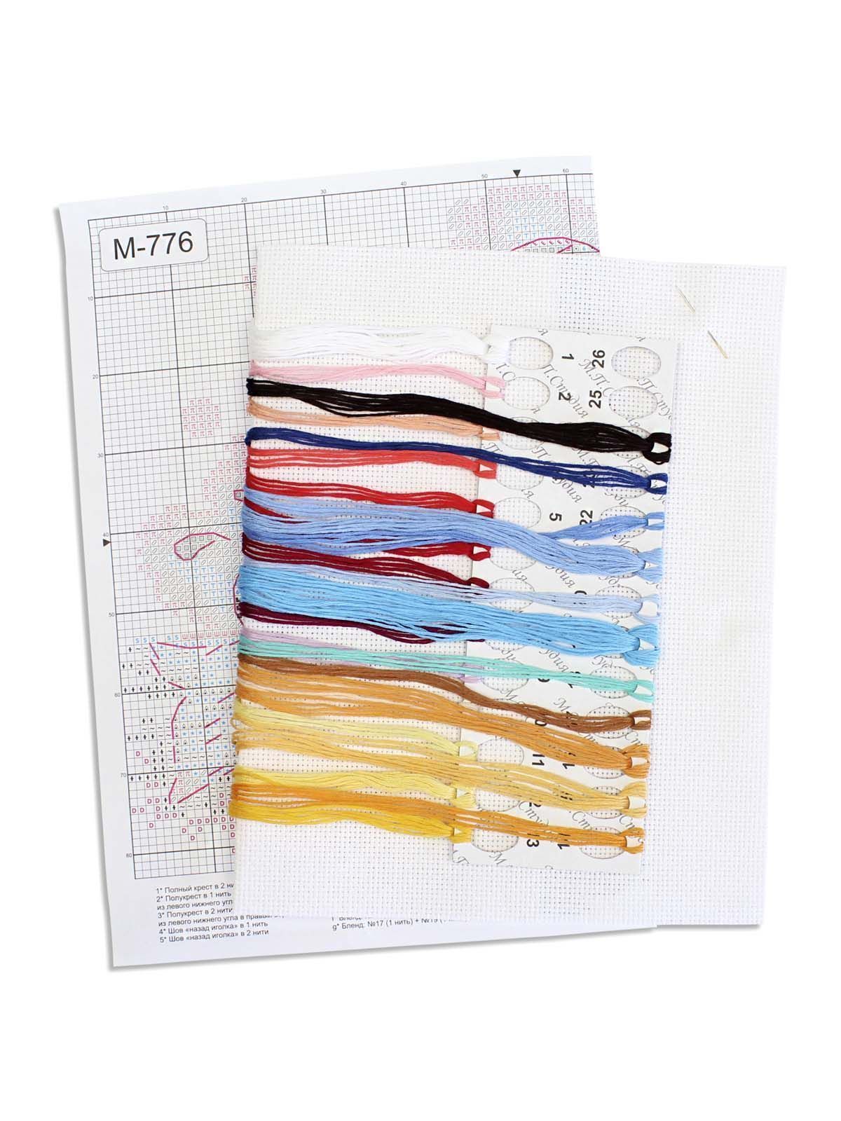 Vista adicional de Kit de punto de cruz MP Studia SM-776 – Fun Bathing 15x20 cm