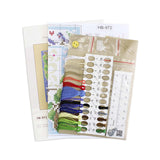 MP Studia SNV-972 Cross Stitch Kit – Mini Sampler “Summer Composition”