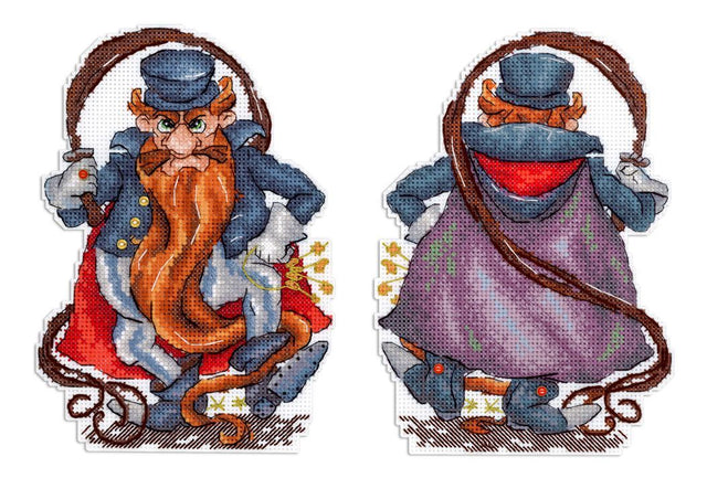 Kit punto de cruz Karabas-Barabas SR-1179 MP Studia con canvas plástico, hilos y elementos decorativos