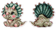 MP Studia SR-1343 Cute Triceratops