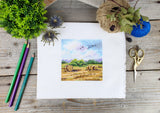 Cross Stitch Kit "Rural Fields" MP Studia SM-994 – Country Landscape