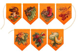 Kit de punto de cruz MP Studia ST-1002 – “Guirnalda de Otoño Naranja (7 banderines)”