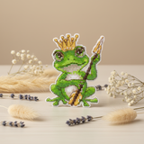 Kit de punto de cruz imán Oven “Rana” 1713