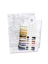 Kit de punto de cruz Basilio el Gato SR-1180 MP Studia | Canvas plástico 14 ct