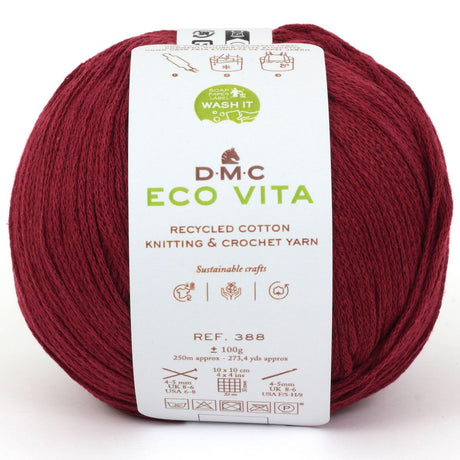 DMC Eco Vita - Hilo de Algodón Reciclado en Tonos Naturales