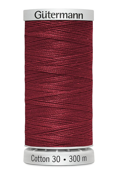 Gütermann Cotton 30 300 m - Sulky Cotton Thread for Machine Embroidery