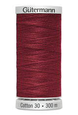 Gütermann Cotton 30 300 m - Sulky Cotton Thread for Machine Embroidery