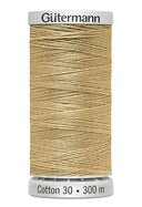 Gütermann Cotton 30 300 m - Fil de coton Sulky pour broderie machine