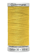 Gütermann Cotton 30 300 m - Fil de coton Sulky pour broderie machine