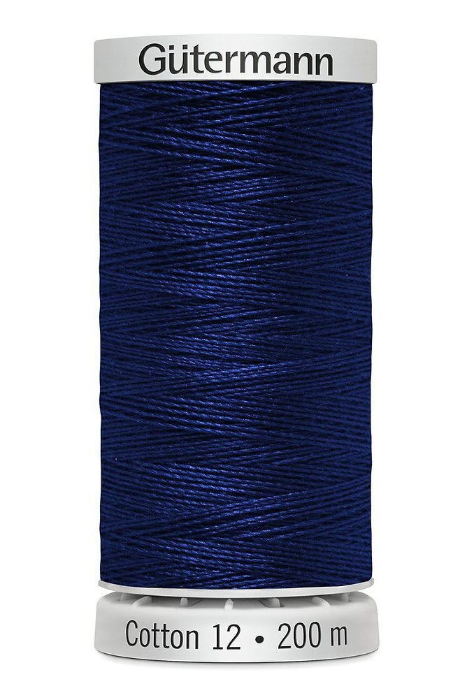 Gütermann Cotton 12 - Sulky Cotton Thread for Machine Embroidery 200m