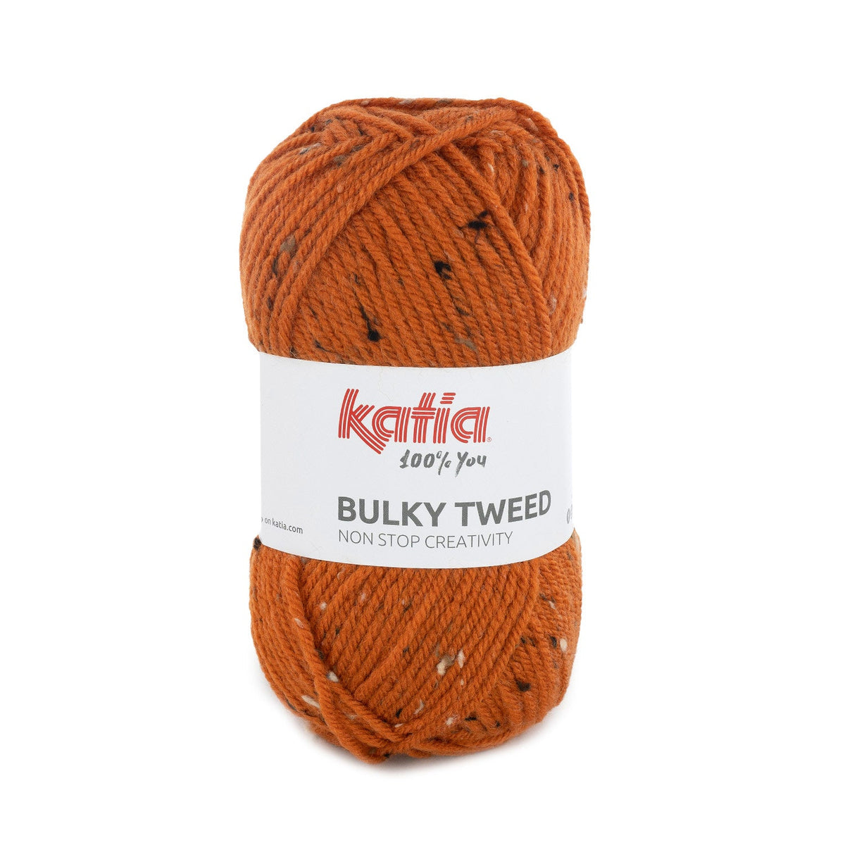 Katia BULKY TWEED - Grober Wollgarn mit bunten Nestern
