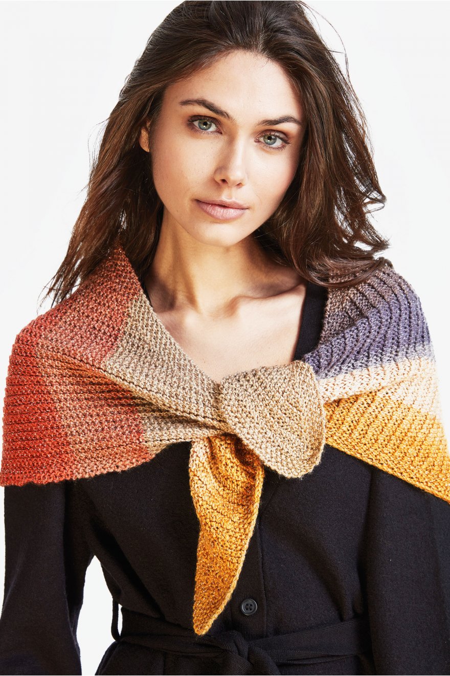 DMC Révélation Glitter - Lana Multicolor con Toque de Brillo