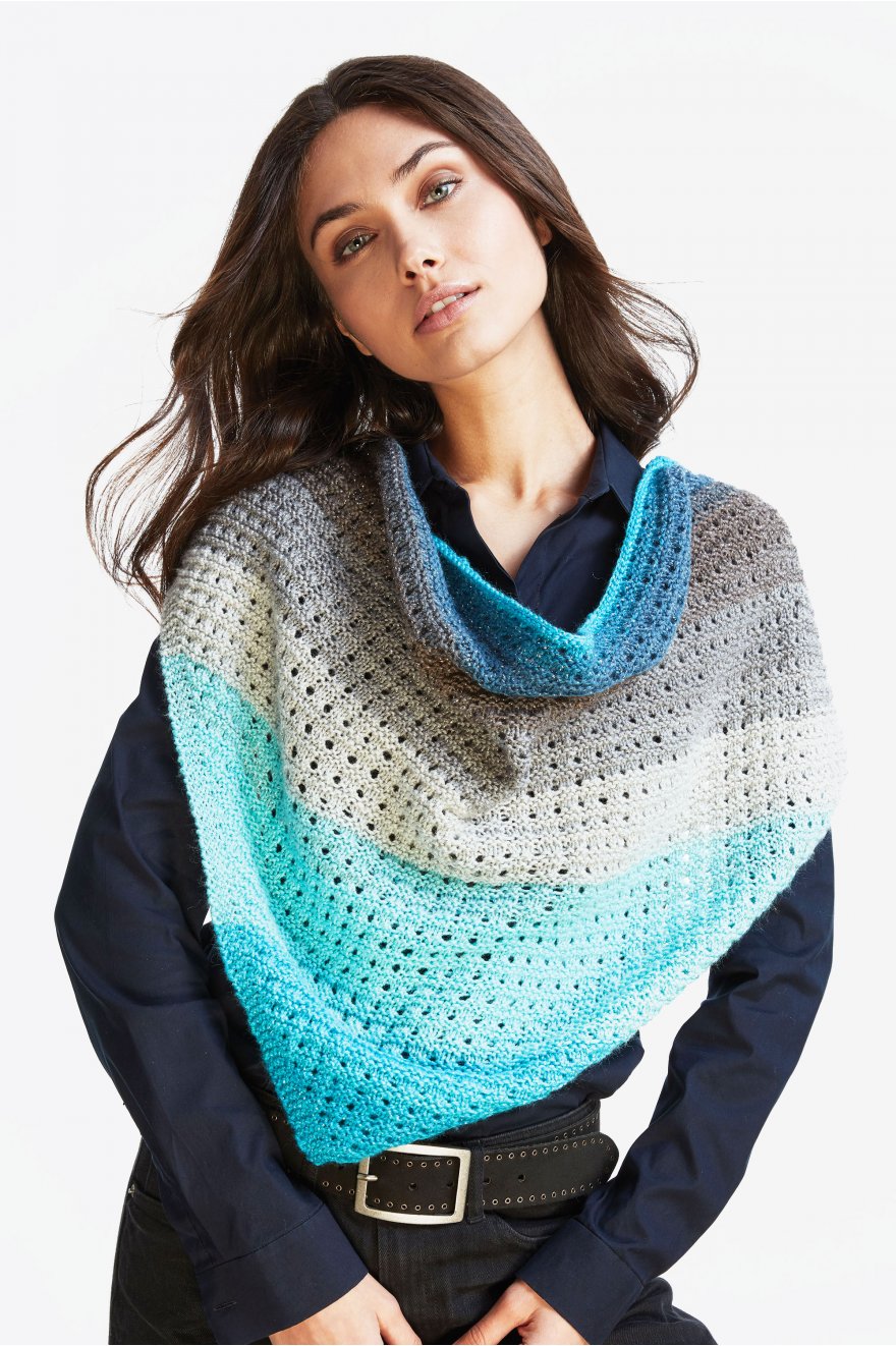 DMC Révélation Glitter - Lana Multicolor con Toque de Brillo