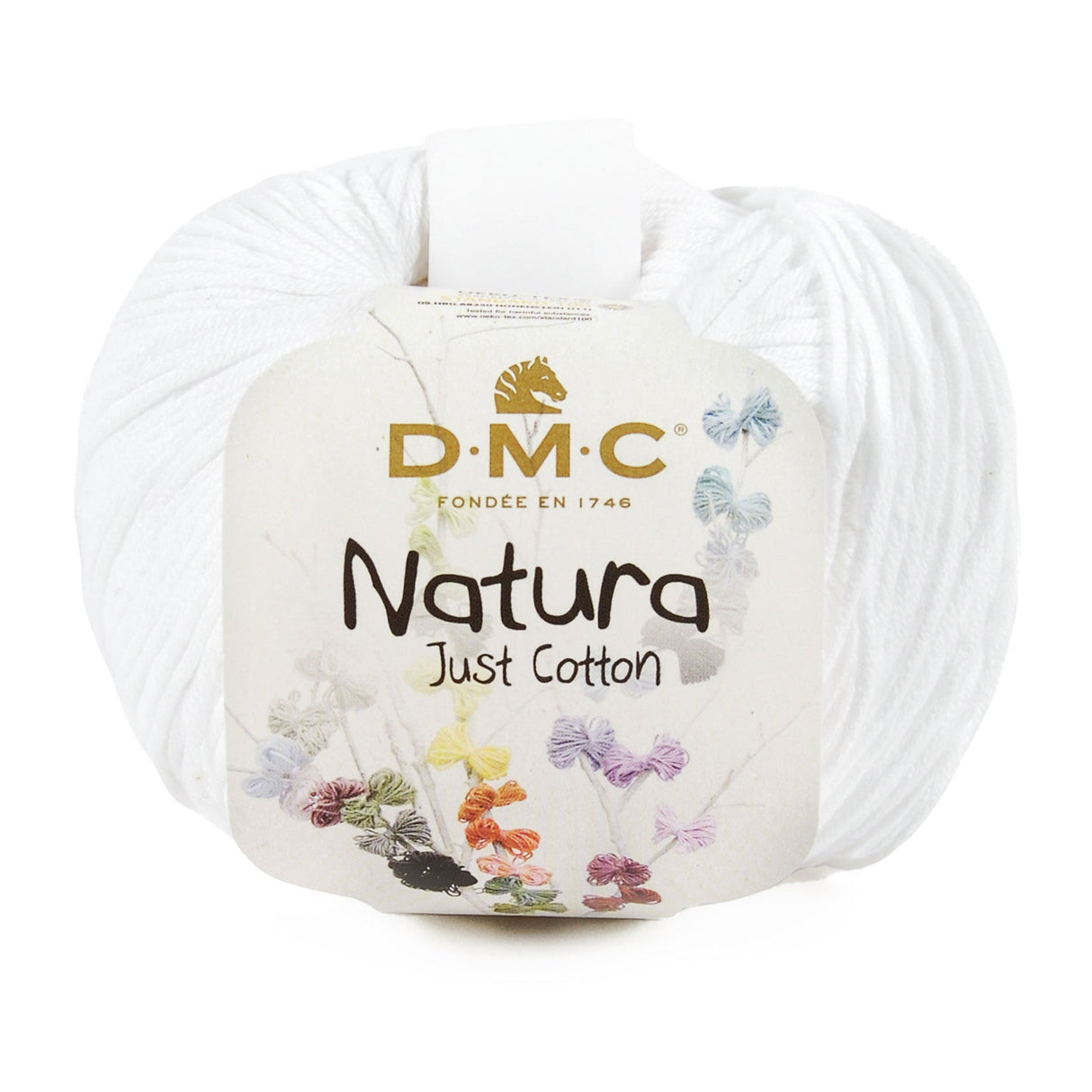 Natura Just Cotton DMC Thread - 100% Cotton, Variety of Colors for Your Summer Creations