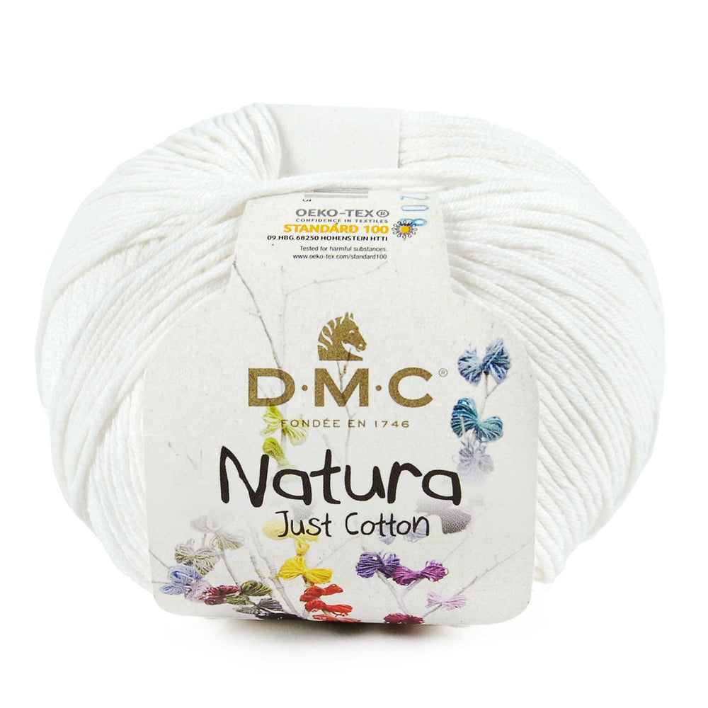 Natura Just Cotton DMC Thread - 100% Cotton, Variety of Colors for Your Summer Creations