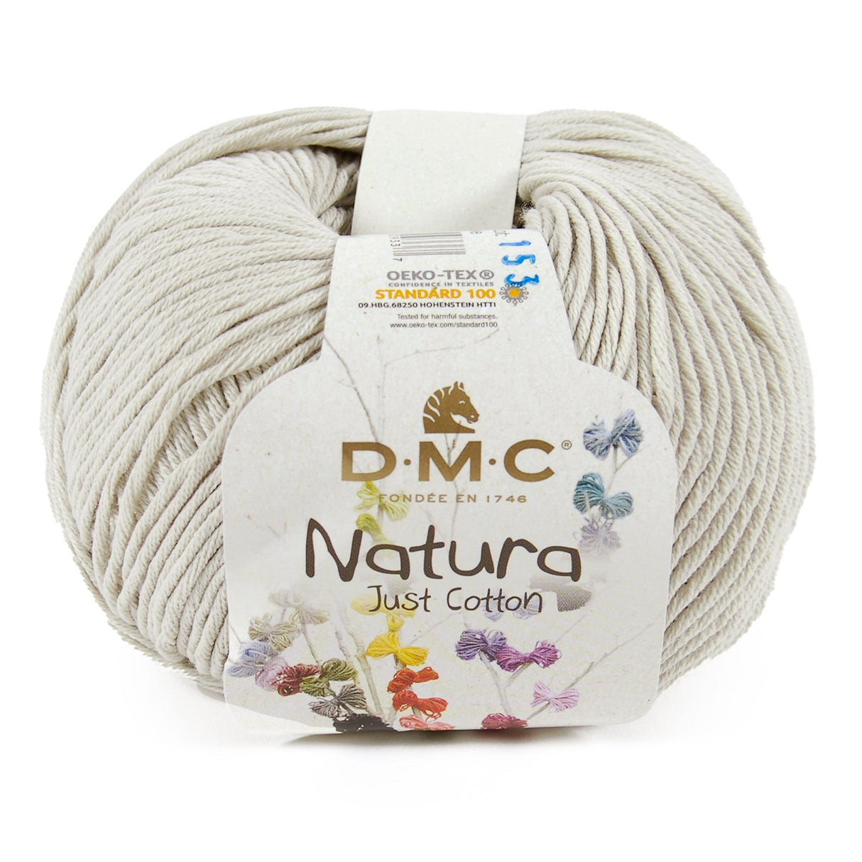 Natura Just Cotton DMC Thread - 100% Cotton, Variety of Colors for Your Summer Creations