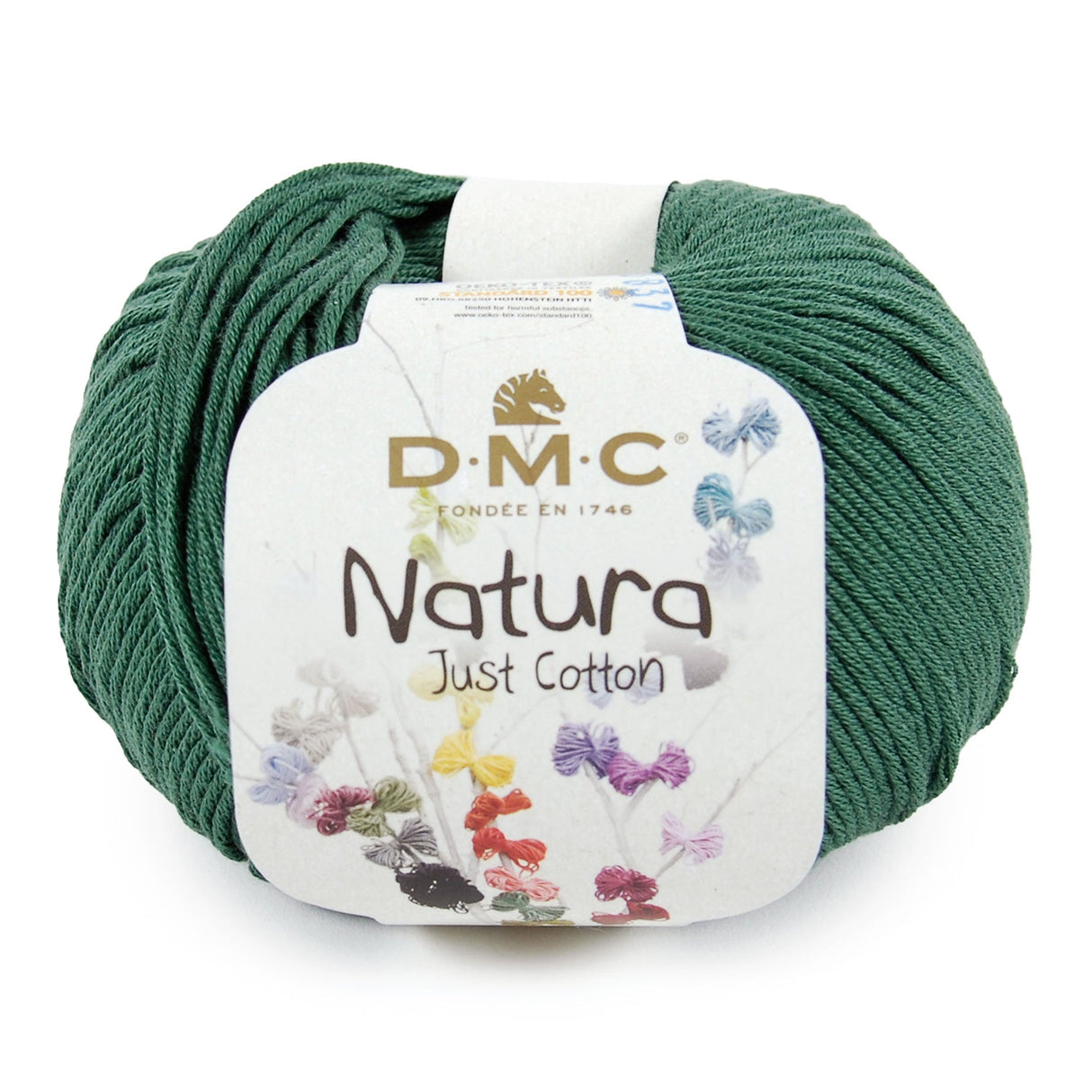 Natura Just Cotton DMC Thread - 100% Cotton, Variety of Colors for Your Summer Creations