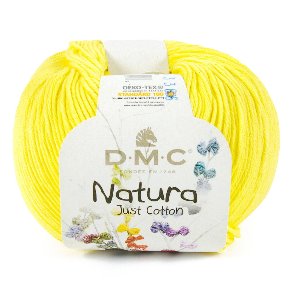 Natura Just Cotton DMC Thread - 100% Cotton, Variety of Colors for Your Summer Creations