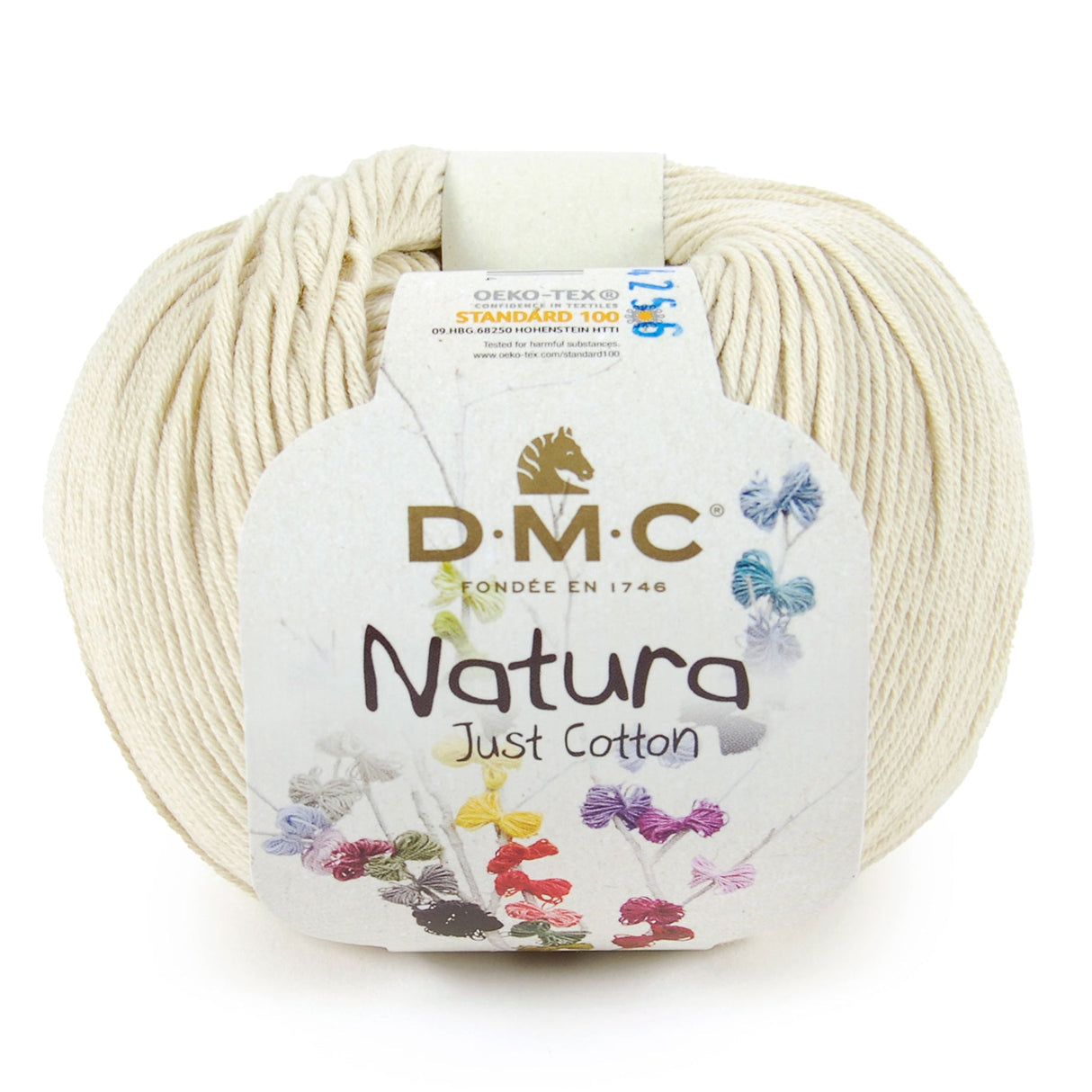 Natura Just Cotton DMC Thread - 100% Cotton, Variety of Colors for Your Summer Creations