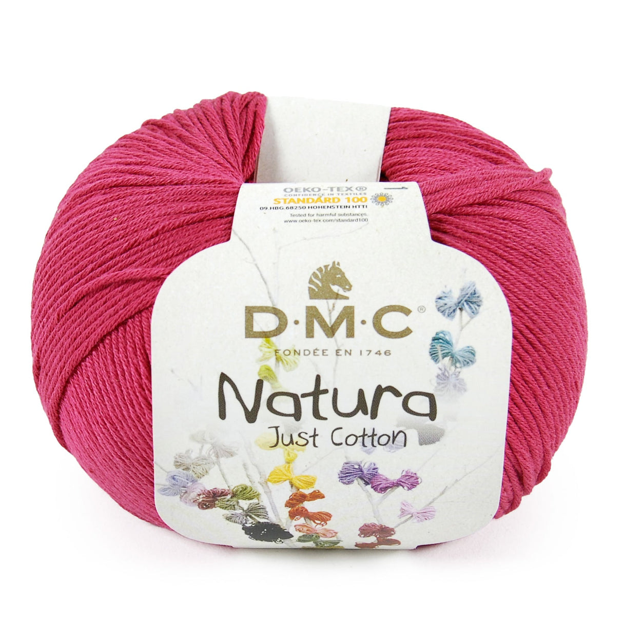 Fil Natura Just Cotton DMC - 100% coton, variété de couleurs pour vos créations d'été