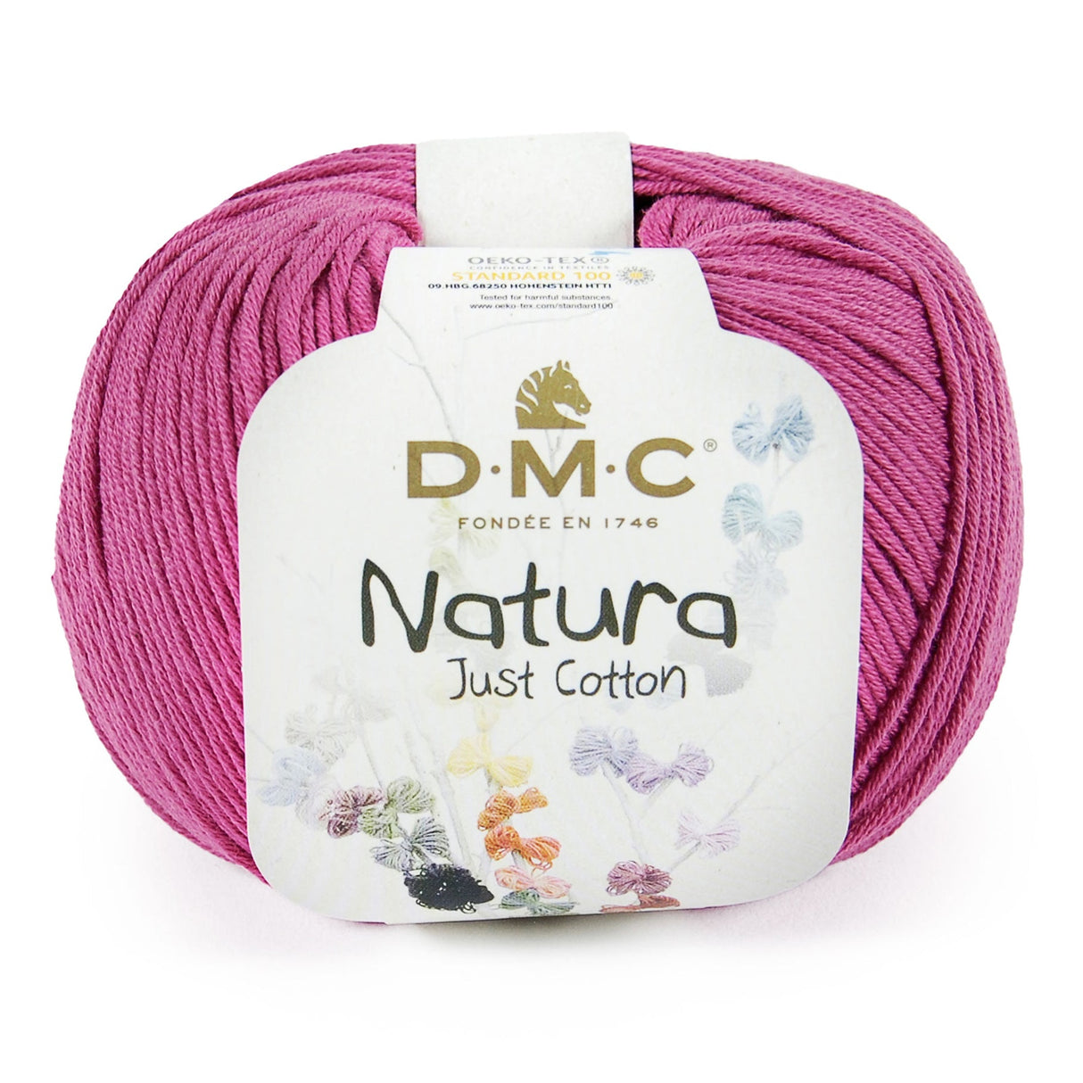 Natura Just Cotton DMC Thread - 100% Cotton, Variety of Colors for Your Summer Creations