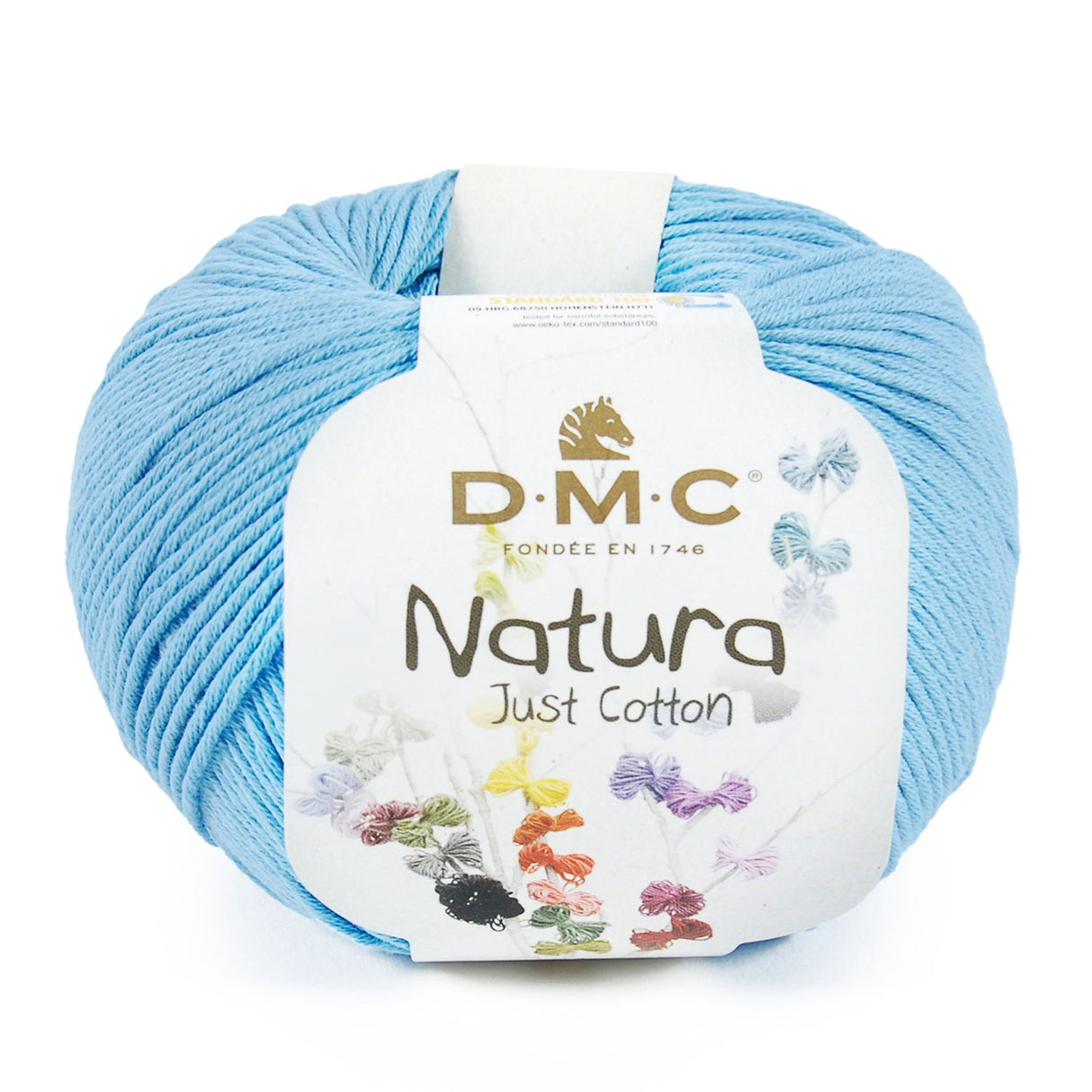 Natura Just Cotton DMC Thread - 100% Cotton, Variety of Colors for Your Summer Creations