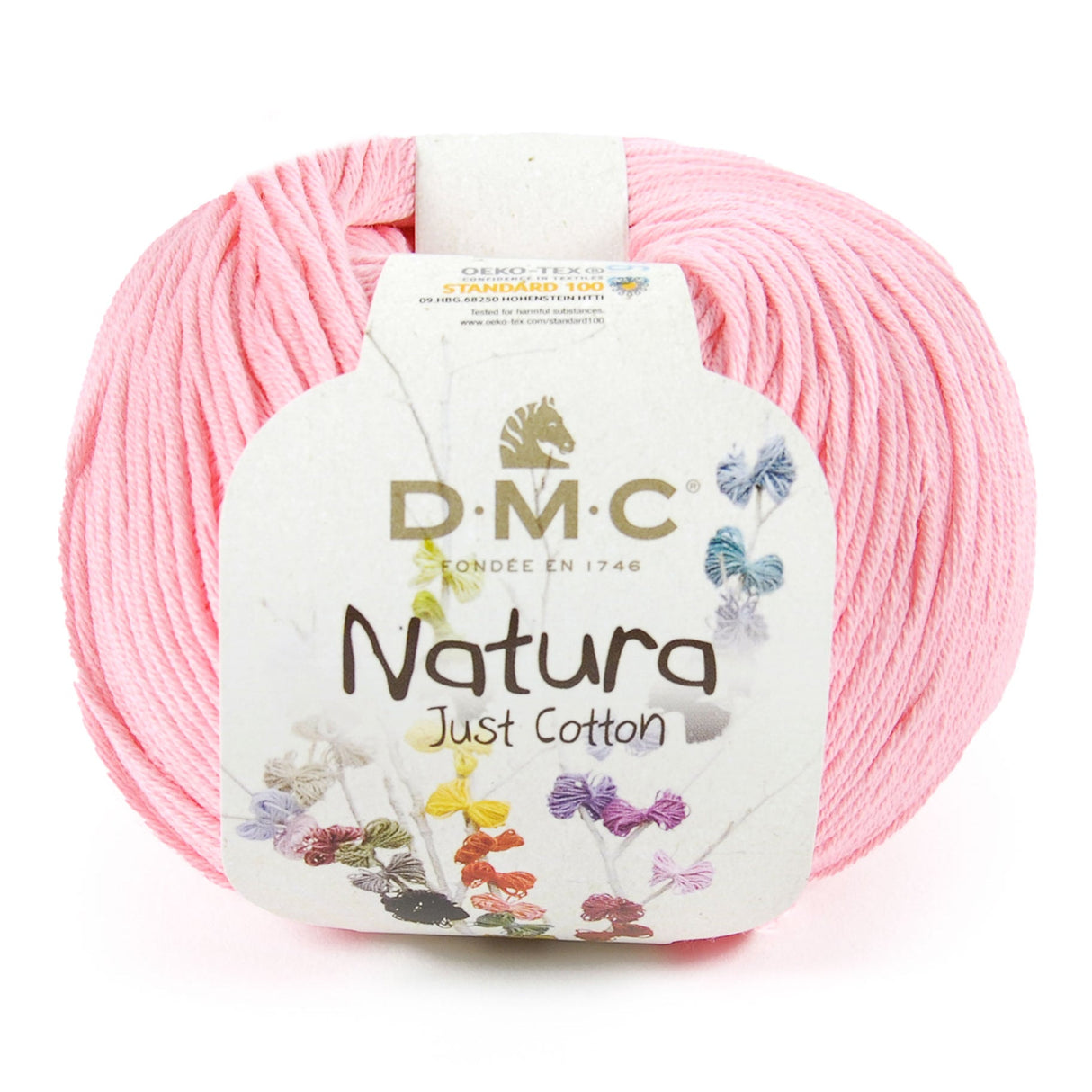 Natura Just Cotton DMC Thread - 100% Cotton, Variety of Colors for Your Summer Creations