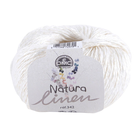 Fil Natura Linen DMC - Mélange de lin, de coton et de viscose avec un look rustique et des textures uniques, 12 couleurs d'inspiration naturelle