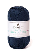 DMC 100% Baby Cotton - Hilo Suave y Seguro para Prendas de Primavera/Verano