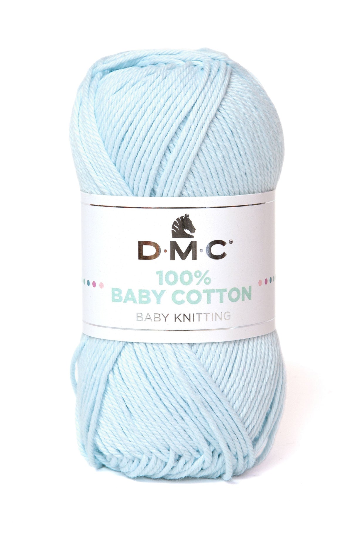 DMC 100% Baby Cotton - Hilo Suave y Seguro para Prendas de Primavera/Verano