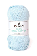DMC 100% Baby Cotton - Hilo Suave y Seguro para Prendas de Primavera/Verano