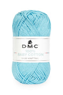 DMC 100% Baby Cotton - Hilo Suave y Seguro para Prendas de Primavera/Verano