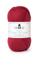 DMC 100% Baby Cotton - Hilo Suave y Seguro para Prendas de Primavera/Verano