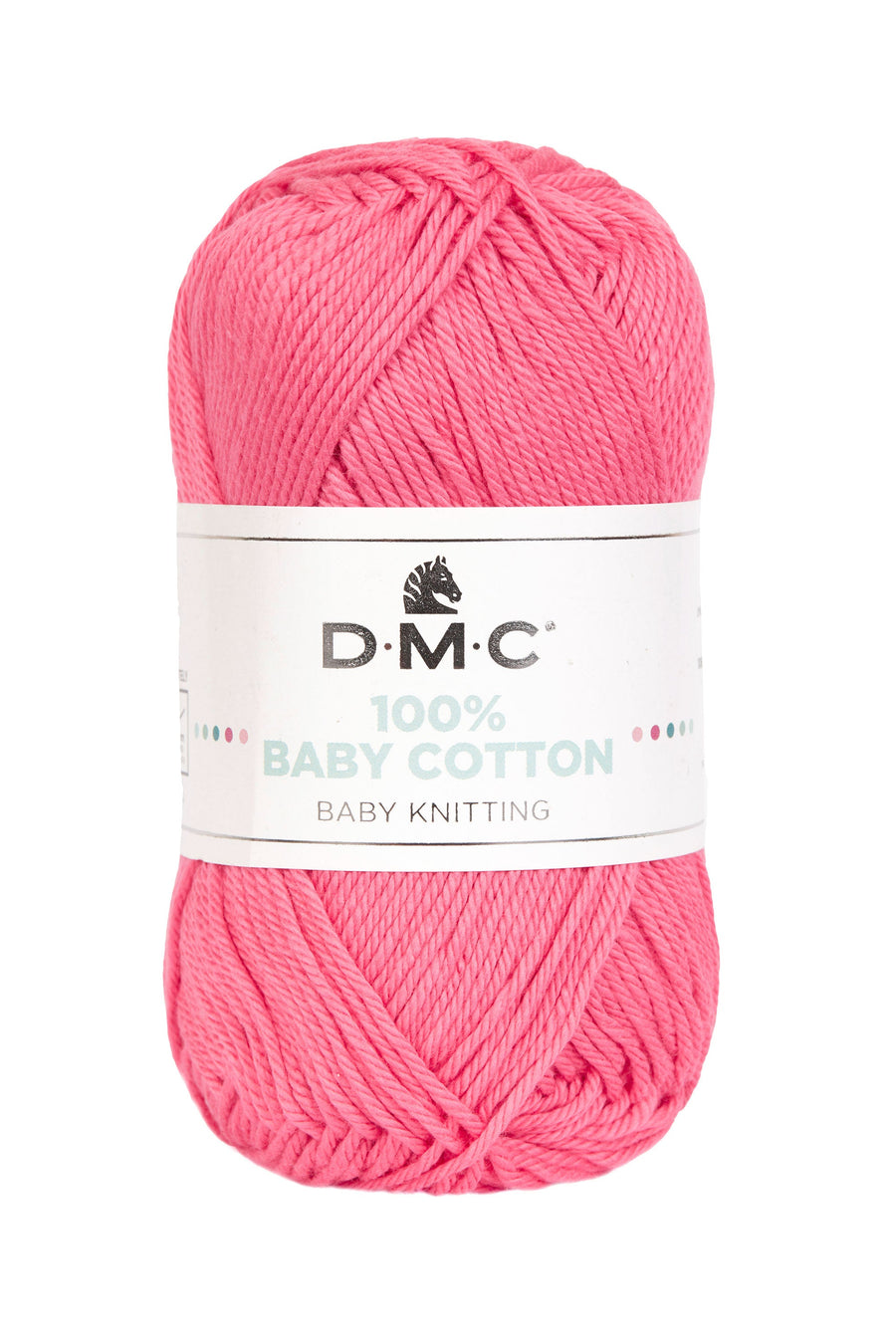 DMC 100% Baby Cotton - Hilo Suave y Seguro para Prendas de Primavera/Verano