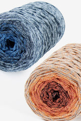 DMC Nova Vita 4 Multicolor - Recycled Cotton Yarn for Knitting and Macramé