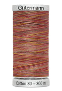 Gütermann Cotton 30 300 m - Fil de coton Sulky pour broderie machine