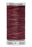 Gütermann Cotton 30 300 m - Fil de coton Sulky pour broderie machine