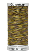 Gütermann Cotton 30 300 m - Fil de coton Sulky pour broderie machine