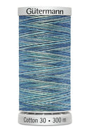 Gütermann Cotton 30 300 m - Fil de coton Sulky pour broderie machine