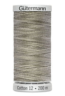 Gütermann Cotton 12 - Fil de coton Sulky pour broderie machine 200m