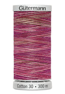 Gütermann Cotton 30 300 m - Fil de coton Sulky pour broderie machine