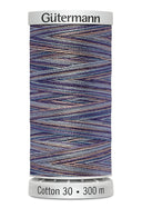 Gütermann Cotton 30 300 m - Fil de coton Sulky pour broderie machine