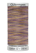Gütermann Cotton 12 - Fil de coton Sulky pour broderie machine 200m