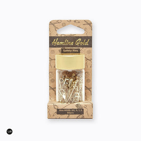 Vista adicional de Imperdibles Hemline 415.99.BK.HG – Pack de Imperdibles Surtidos Gold: Versatilidad y calidad en un frasco