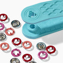 Kit de boutons pression en jersey 8 mm Prym Love - Idéal pour les vêtements de bébé et d'enfant